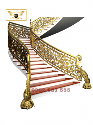 Cầu Thang Nhôm Đúc ct01