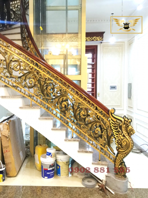 Cầu Thang Nhôm Đúc ct04