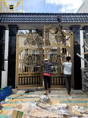 Công trình Nhôm Đúc Phù Điêu tại Bình Dương